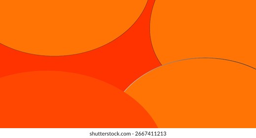 modern Abstract minimal background with orange color