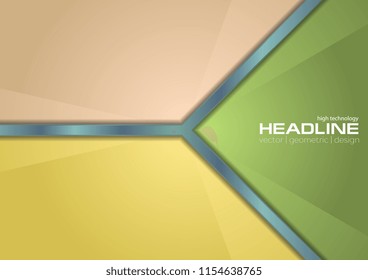 Modern abstract minimal corporate background. Concept vector design