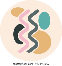 Modern abstract, minimal covers design. Colorful geometric background, vector illustration.