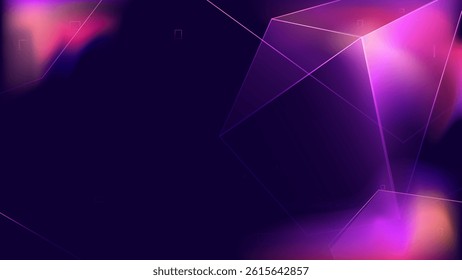 Modern abstract minimalist colorful fluid gradient on blue background. Digital Ads. Social ads banner or Landing page.