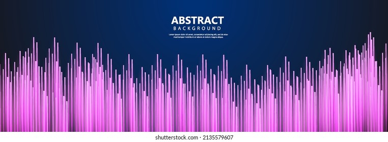 Modern abstract neon light blurred. Stripes vertical lines.Eps10 vector