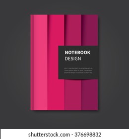 modern abstract notebook, brochure, book design cover / modern vector design