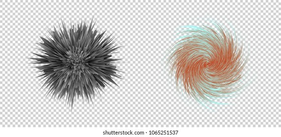 modern abstract object futuristic element. Vector eps10.