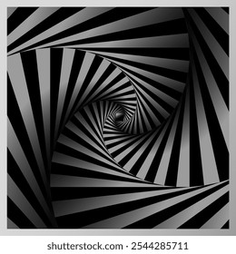 Modern Abstract op art pattern.
Technology and Creative concept.
Theme of black and white graphic.
Template set for social media, banner, book cover, webdesign,
wallpaper,presentation.