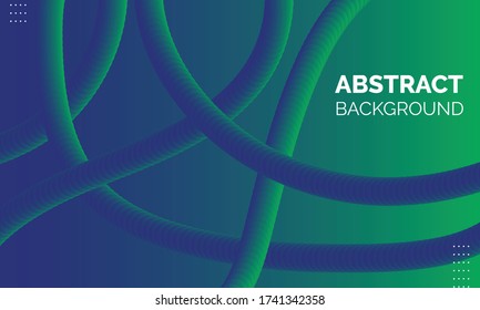 Modern abstract orange background - Abstract gradient papercut shape background
