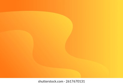 Modern abstract orange background with soft gradient