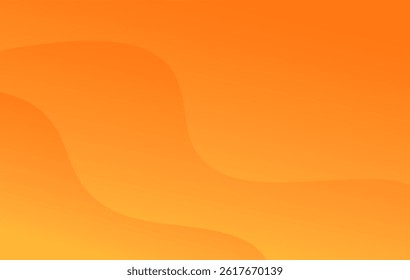 Modern abstract orange background with soft gradient