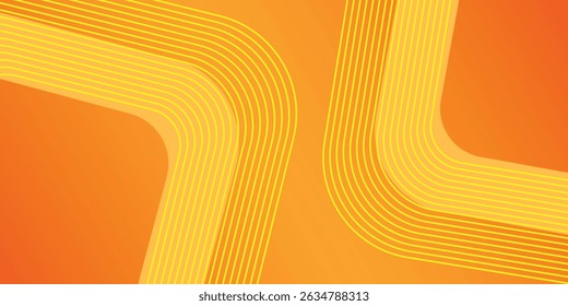 Modern abstract orange background. Vibrant gradient geometric shapes. Suit for brochure, poster, cover, flyer, banner, booklet, corporate, website
