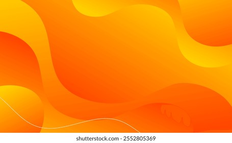 Modern abstract orange banner background.   geometric shapes background for flyer, poster, brochure, cover
