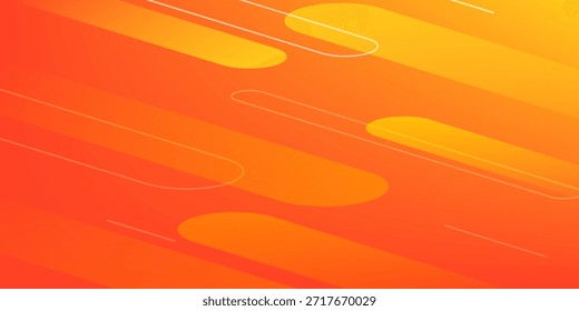 Fondo de Anuncio naranja abstracto moderno eps10