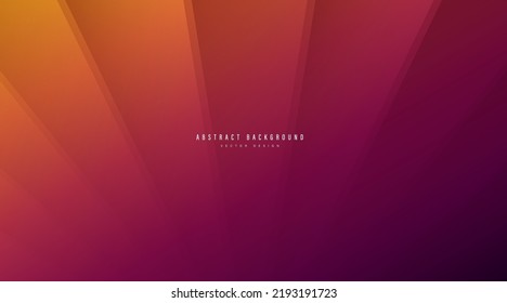 Modern abstract orange   purple gradient background and dynamic diagonal lines   shadow decoration  Minimal style graphic  Suit for cover  banner  desktop  poster  web  flyer  card