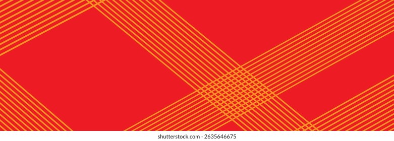 Modern Abstract Orange and Red Background with Diagonal Striped Layers