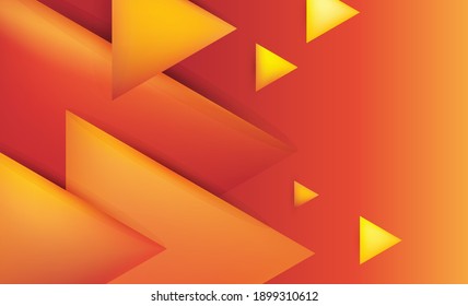 modern abstract orange yellow background