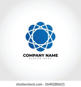 Modern Abstract Orbit Logo Design