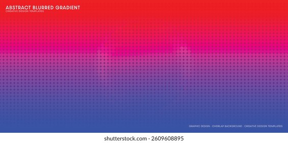 Modern abstract overlapping color gradients with vibrant backgrounds for banner and poster design templates. Vector illustration
