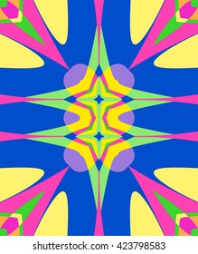 Modern Abstract Painting Wall Art Vector Illustration