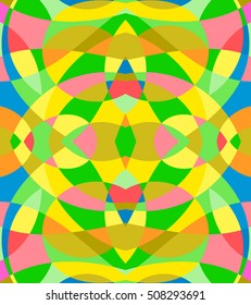 Modern Abstract Painting Wall Art Vector Illustration