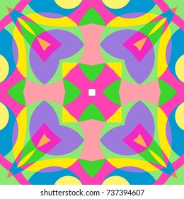 Modern Abstract Painting Wall Art Vector Illustration