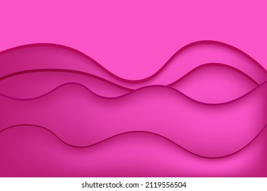 modern abstract papercut background, 3D abstract background