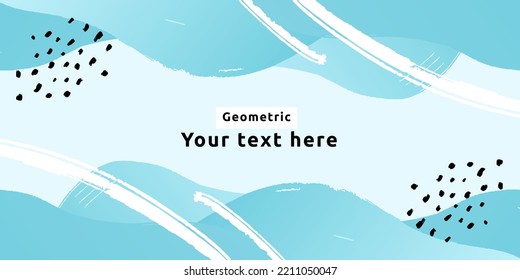 Modern abstract pastel background with curve and geometric texture background