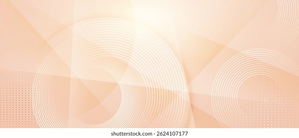 Fondo abstracto moderno de la tecnología del pastel con las líneas curvas y las Formas geométricas