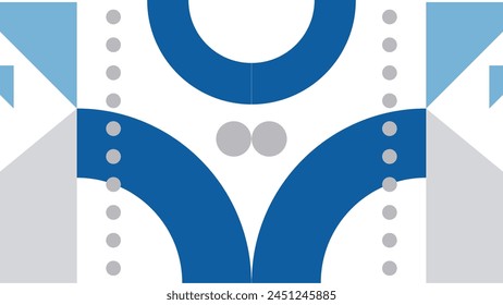 modern abstract pattern background with creative shapes, shapes and forms. vector illustration design. graphic background
