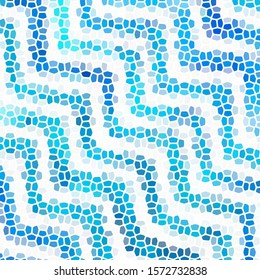 modern abstract pattern. blue pebbles background 