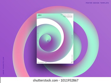 Modern abstract pattern, colorful fluid paint design. Trendy art background. Gradient futuristic shapes. Brochure label, layout flyer, poster, banner vector illustration.