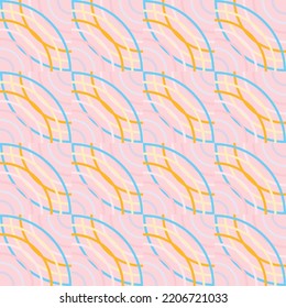 Modern abstract pattern, fashion style. Digital technology backdrop.