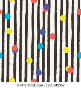 Modern abstract pattern. Fashionable template for design. Vector illustration.