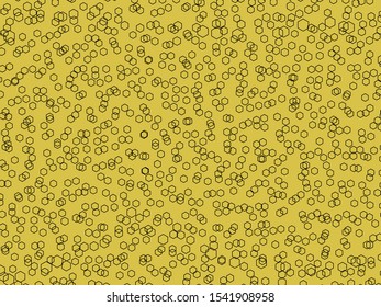 Modern abstract pattern with hexagon on white background. Geometry pattern. Abstract technology vector template. Digital background. 