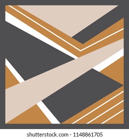 modern abstract pattern for hijab