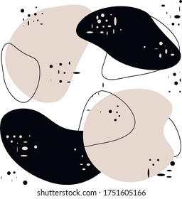 
modern abstract pattern, made from colorful spots, for posters, fabrics, backgrounds