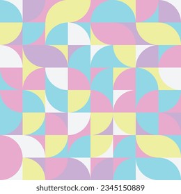 Modern abstract pattern . Minimalist geometric design. Seamless vector pattern.