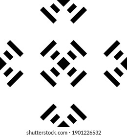 Modern abstract pattern on white backdrop. Digital technology backdrop