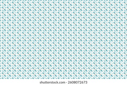 Modern abstract pattern with overlapping transparent shapes and soft shadows