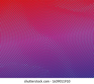 Modern abstract pattern with purple halftone. Dotted background. Pattern with circles, dots, point small scale. Design element for web banners, posters, cards, wallpapers, sites. Pink, purple color
