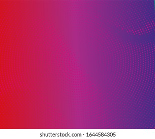 Modern abstract pattern with purple halftone. Dotted background. Pattern with circles, dots, point small scale. Design element for web banners, posters, cards, wallpapers, sites. Pink, purple color