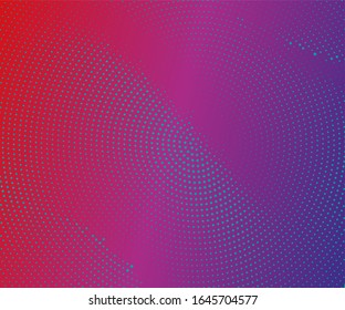 Modern abstract pattern with purple halftone. Dotted background. Pattern with circles, dots, point small scale. Design element for web banners, posters, cards, wallpapers, sites. Pink, purple color