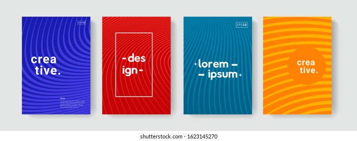Modern abstract pattern with stripes for brochres, covers, posters, banners, flayers.