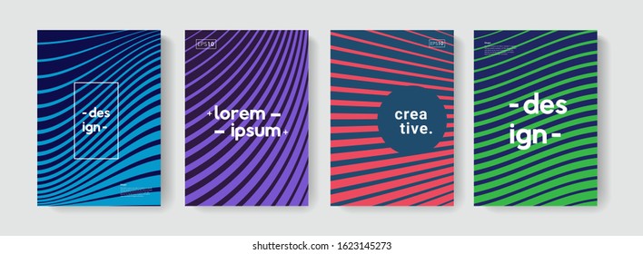 Modern abstract pattern with stripes for brochres, covers, posters, banners, flayers.