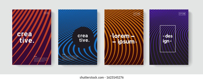 Modern abstract pattern with stripes for brochres, covers, posters, banners, flayers.