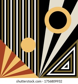Patrón abstracto moderno.Diseño de vectores para impresiones y fondos de moda.