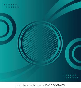 Modern abstract Persian Green technology background. Suit for banner, brochure, flyer, poster, website, landing page and more
