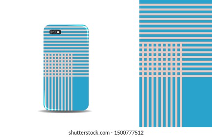 modern abstract phone case vector design template. eps10