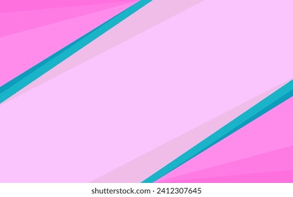 modern abstract pink geometric banner background design