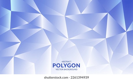 Modern abstract polygon shapes background