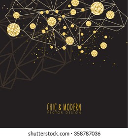 Modern Abstract Polygon Vector Design