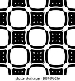 Afiche abstracto moderno con estilo de patrón negro elegante dinámico sobre fondo blanco