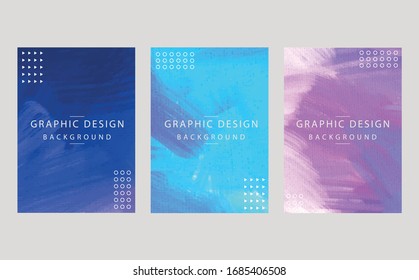 Afiche abstracto moderno, diseño de póster mínimo. Fondo colorido, ilustración vectorial.